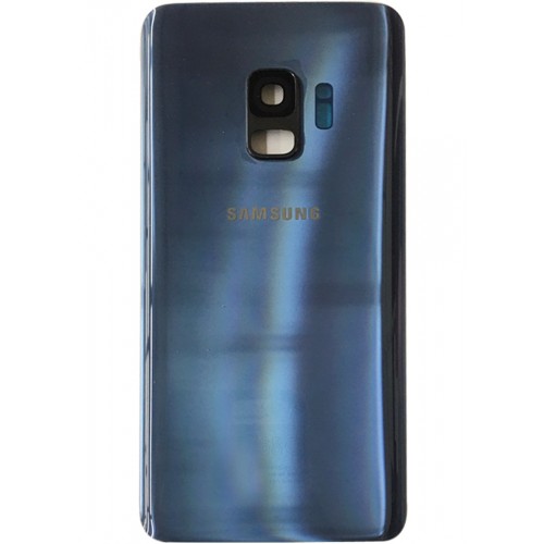 Galaxy S9 Back Glass Blue With Camera Lens